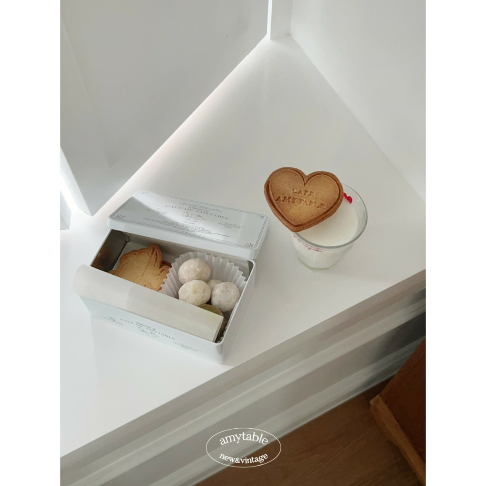 ʜᴀʀᴜᴅᴀɪʟʏ🌙 預購｜韓國家居・ amytable 艾米桌愛心紅色印字玻璃耐熱杯 水杯 飲料杯 咖啡杯 牛奶杯-細節圖5