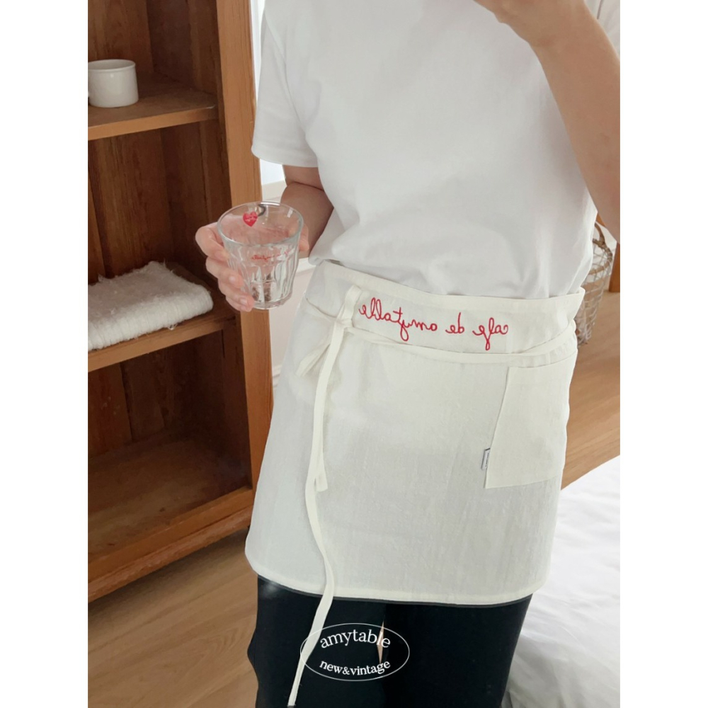 ʜᴀʀᴜᴅᴀɪʟʏ🌙 預購｜韓國家居・ amytable 艾米桌愛心紅色印字玻璃耐熱杯 水杯 飲料杯 咖啡杯 牛奶杯-細節圖7