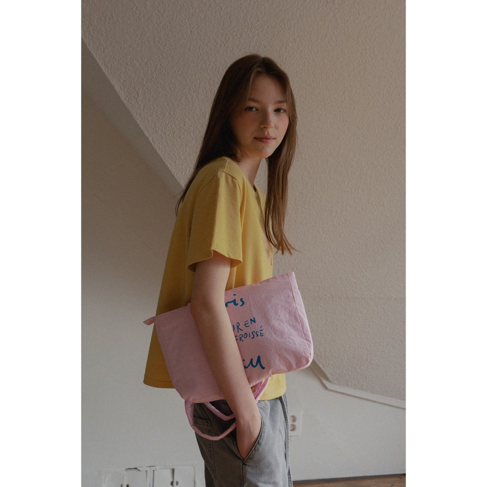 ʜᴀʀᴜᴅᴀɪʟʏ🌙 預購｜韓國家居・ hotel827 Paper Heart Puffer復古風側背包 肩背袋-細節圖3