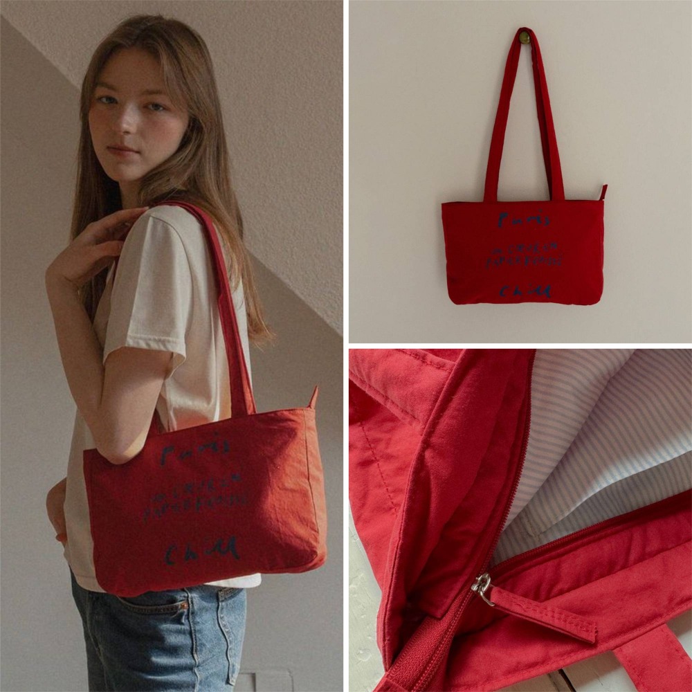 ʜᴀʀᴜᴅᴀɪʟʏ🌙 預購｜韓國家居・ hotel827 Paper Heart Puffer復古風側背包 肩背袋-規格圖9