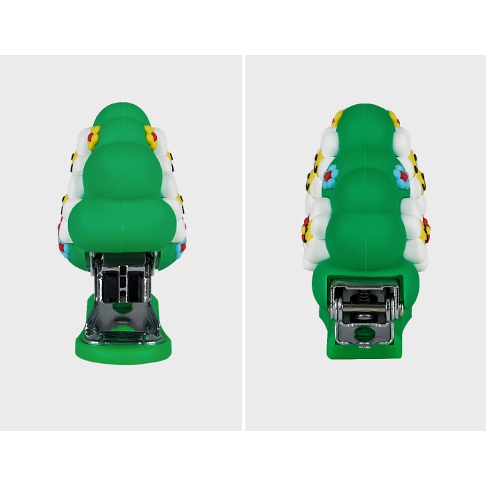 ʜᴀʀᴜᴅᴀɪʟʏ🌙 預購｜wigglewiggle 可愛角色造型釘書機 小熊車車/小花叢訂書器 辦公家用裝訂機 文具-細節圖9