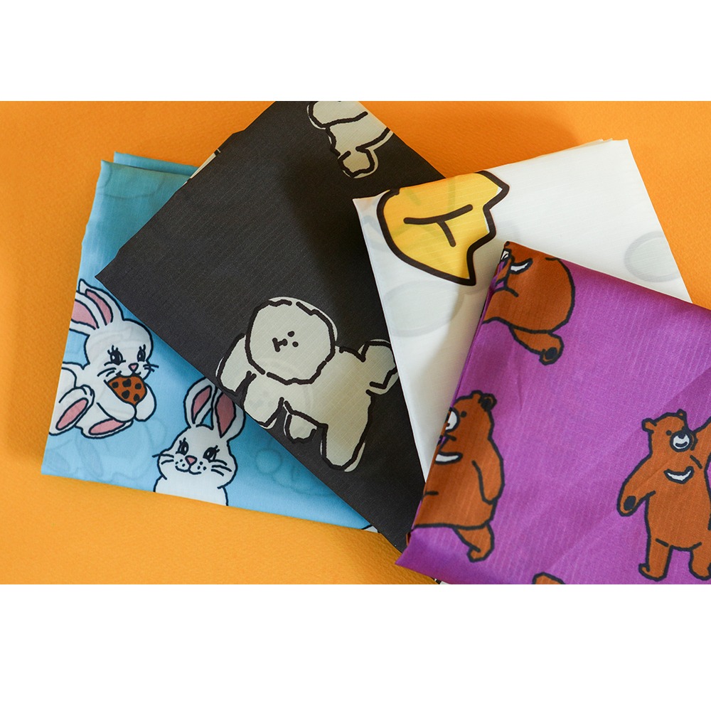 ʜᴀʀᴜᴅᴀɪʟʏ🌙 預購｜Dailylike 可愛小動物日常購物袋 幼兒園睡袋 環保袋 外出萬用袋 防水大袋子-細節圖2