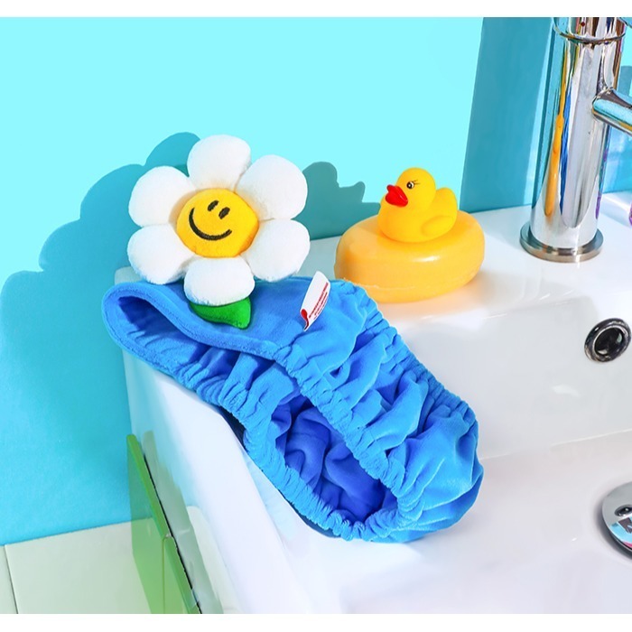 ʜᴀʀᴜᴅᴀɪʟʏ🌙 預購｜韓國家居・wigglewiggle 可愛角色洗臉用髮帶 洗臉頭帶 洗臉髮束 束髮帶-細節圖6