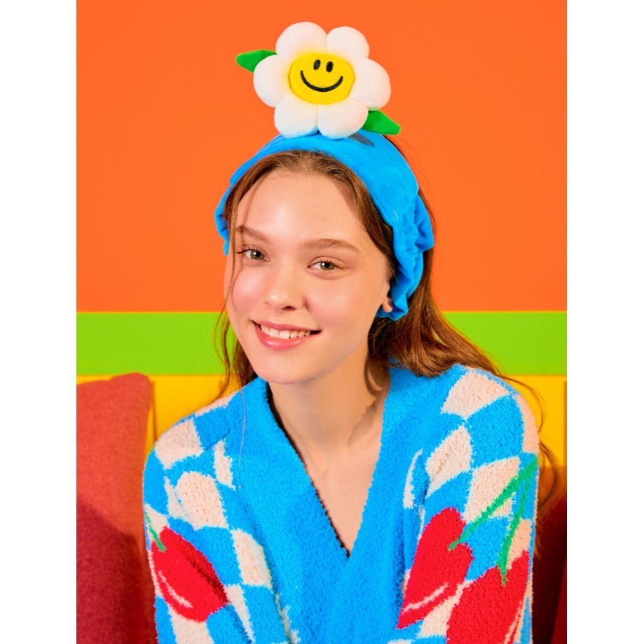 ʜᴀʀᴜᴅᴀɪʟʏ🌙 預購｜韓國家居・wigglewiggle 可愛角色洗臉用髮帶 洗臉頭帶 洗臉髮束 束髮帶-細節圖7