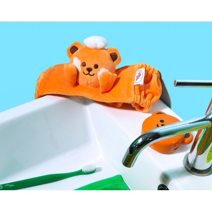 ʜᴀʀᴜᴅᴀɪʟʏ🌙 預購｜韓國家居・wigglewiggle 可愛角色洗臉用髮帶 洗臉頭帶 洗臉髮束 束髮帶-細節圖8