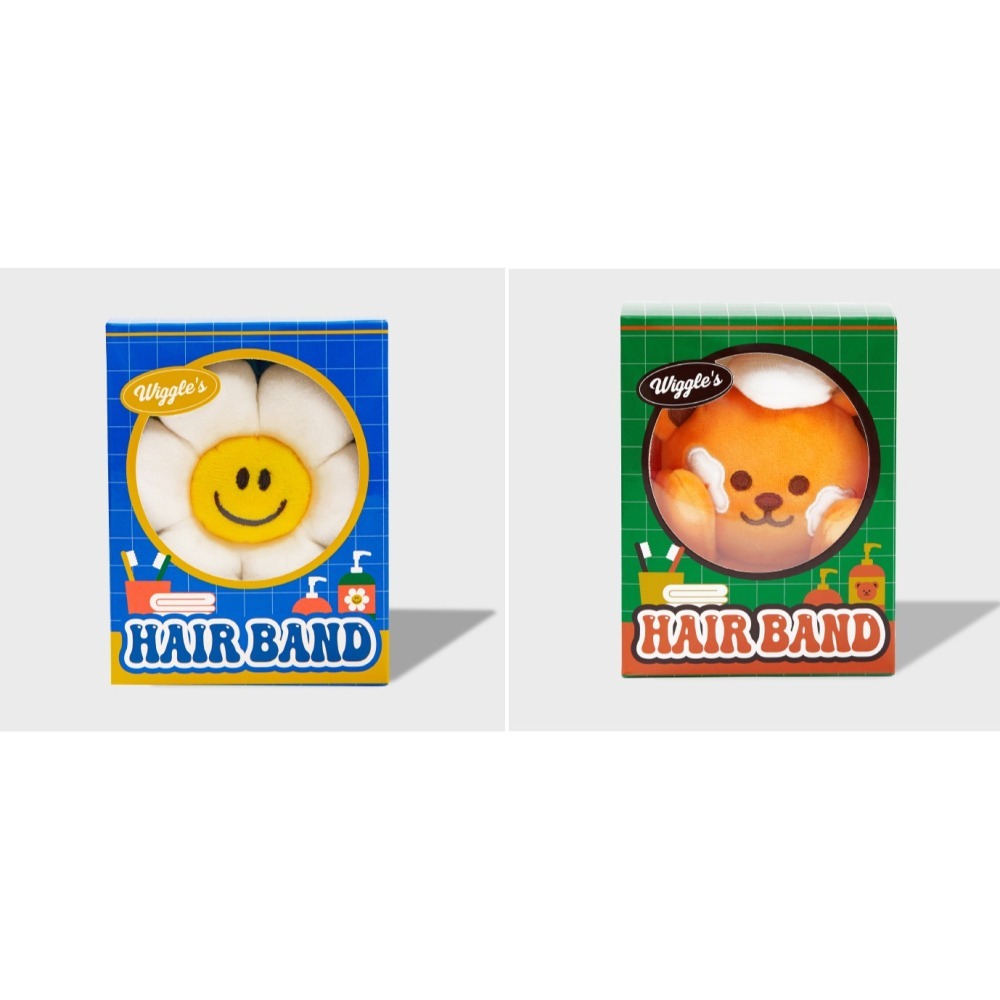 ʜᴀʀᴜᴅᴀɪʟʏ🌙 預購｜韓國家居・wigglewiggle 可愛角色洗臉用髮帶 洗臉頭帶 洗臉髮束 束髮帶-細節圖10