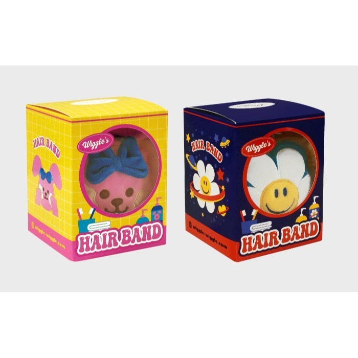ʜᴀʀᴜᴅᴀɪʟʏ🌙 預購｜韓國家居・wigglewiggle 可愛角色洗臉用髮帶 洗臉頭帶 洗臉髮束 束髮帶-細節圖11