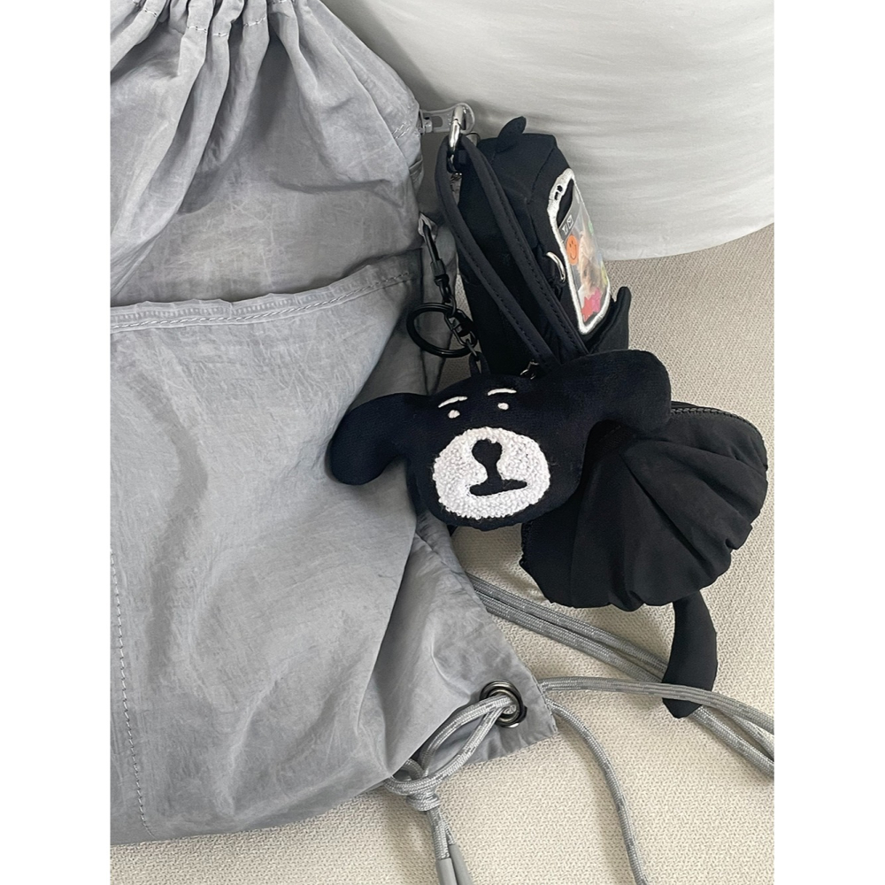 ʜᴀʀᴜᴅᴀɪʟʏ🌙 預購｜insideobject Inapsquare 黑色狗狗/愛心娃娃鑰匙圈 吊飾 掛飾 裝飾-細節圖6