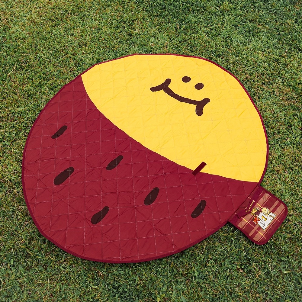 ʜᴀʀᴜᴅᴀɪʟʏ🌙 預購｜Second morning 檸檬 地瓜 造型野餐墊 野餐墊 輕便野餐墊 防水野餐墊-細節圖2