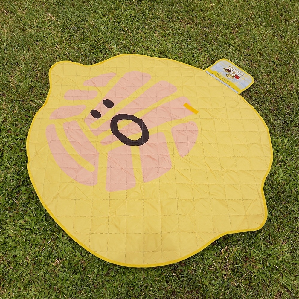 ʜᴀʀᴜᴅᴀɪʟʏ🌙 預購｜Second morning 檸檬 地瓜 造型野餐墊 野餐墊 輕便野餐墊 防水野餐墊-細節圖4