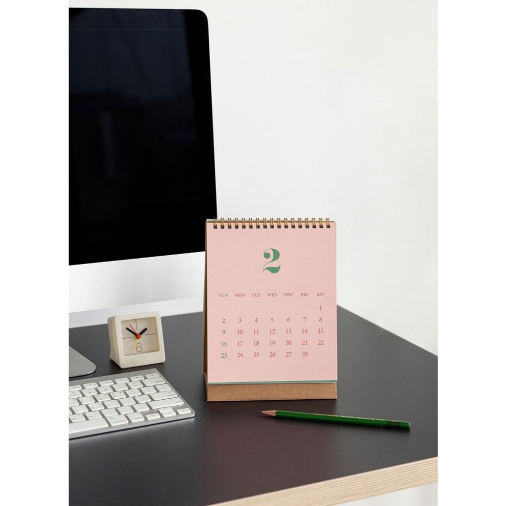 ʜᴀʀᴜᴅᴀɪʟʏ🌙 預購｜韓國文創 livework 2025年簡約設計雙面/每週/迷你桌曆 月曆 週式行事曆-細節圖3