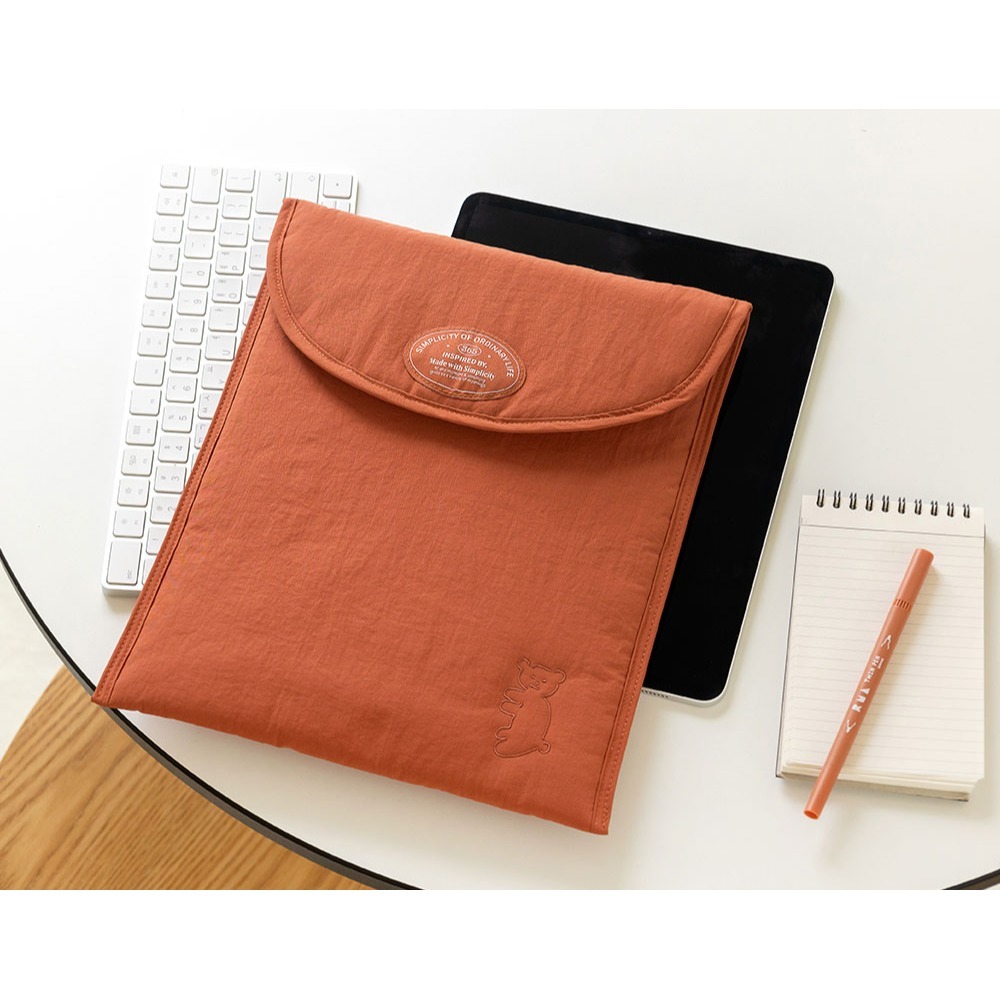 ʜᴀʀᴜᴅᴀɪʟʏ🌙 預購｜romane 簡約素色iPad保護套 平板防水保護袋 萬用布料收納袋-細節圖8