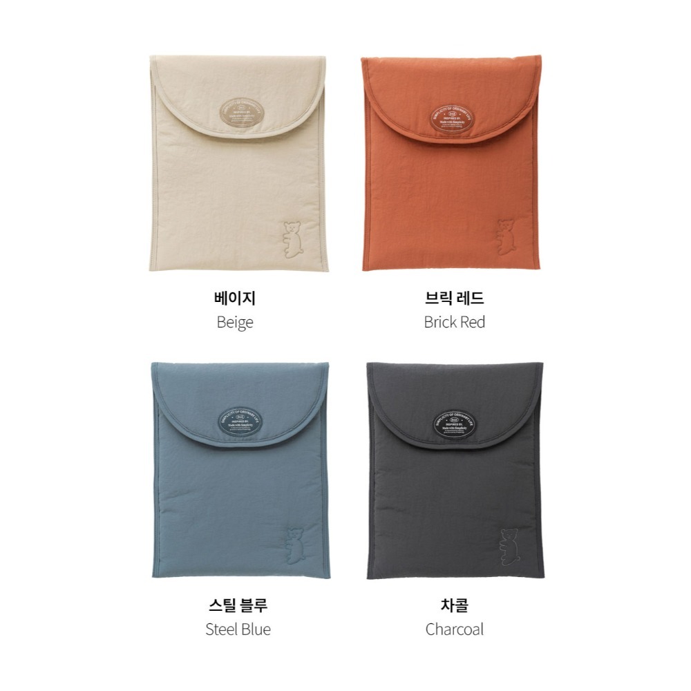 ʜᴀʀᴜᴅᴀɪʟʏ🌙 預購｜romane 簡約素色iPad保護套 平板防水保護袋 萬用布料收納袋-規格圖9