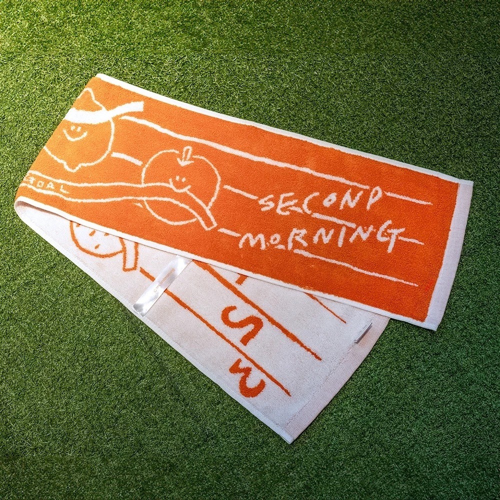 ʜᴀʀᴜᴅᴀɪʟʏ🌙 預購｜Second Morning 檸檬地瓜蘋果運動毛巾 緹花運動毛巾-細節圖2