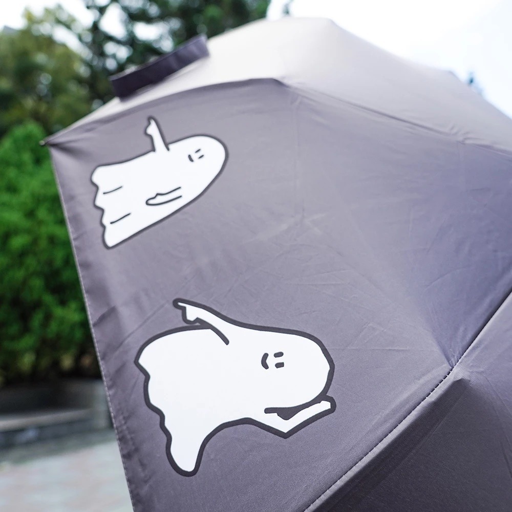 ʜᴀʀᴜᴅᴀɪʟʏ🌙預購｜Percentage 韓國小幽靈摺疊傘 晴雨兩用傘-細節圖2