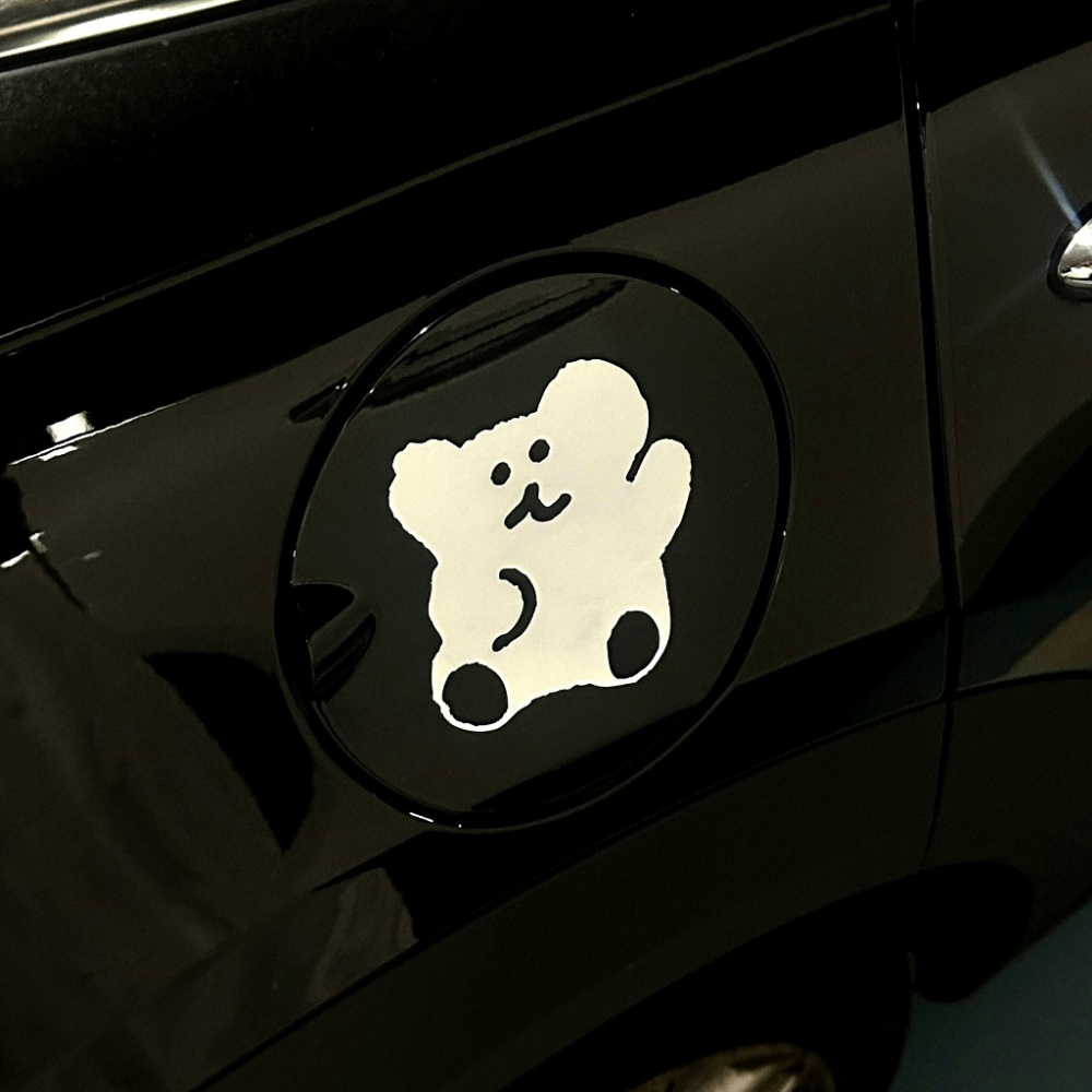 ʜᴀʀᴜᴅᴀɪʟʏ🌙 預購｜Dinotaeng WINDOW STICKER 短尾袋鼠塗鴉風窗戶貼紙 窗貼 玻璃貼-細節圖5