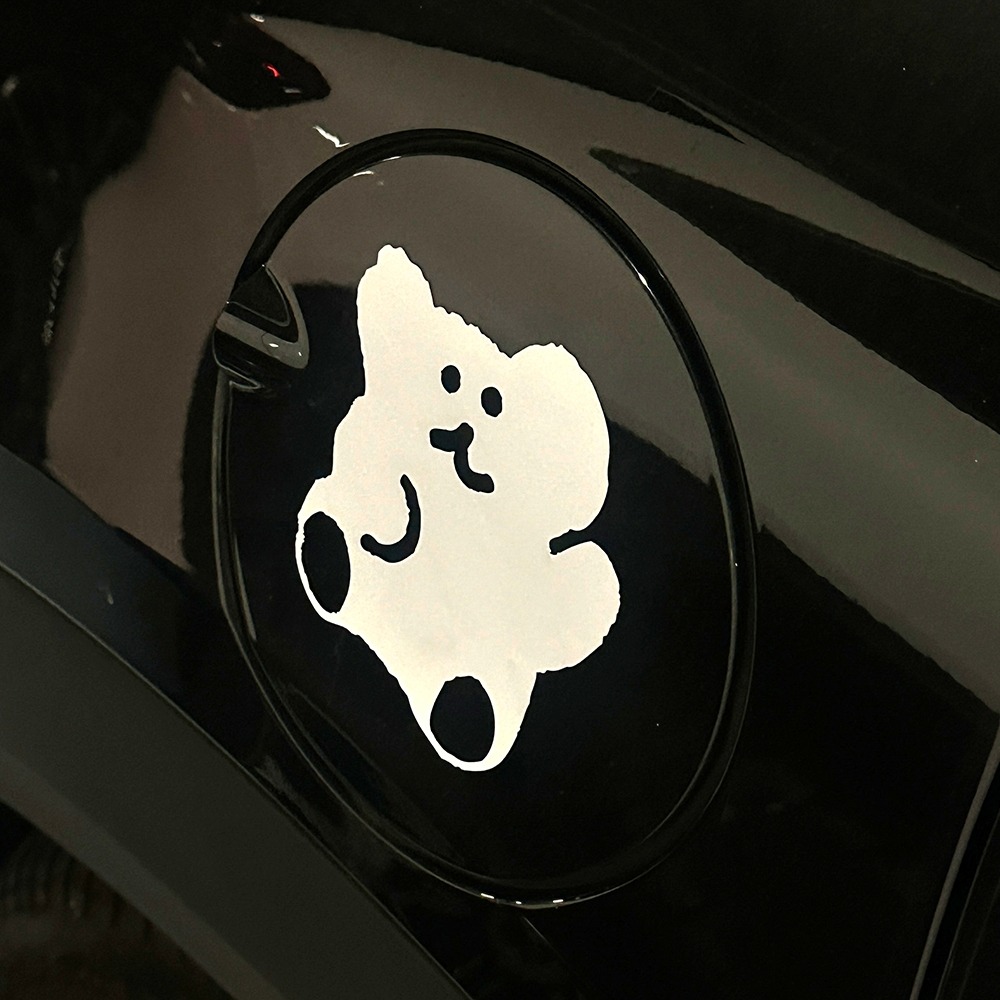 ʜᴀʀᴜᴅᴀɪʟʏ🌙 預購｜Dinotaeng WINDOW STICKER 短尾袋鼠塗鴉風窗戶貼紙 窗貼 玻璃貼-細節圖6