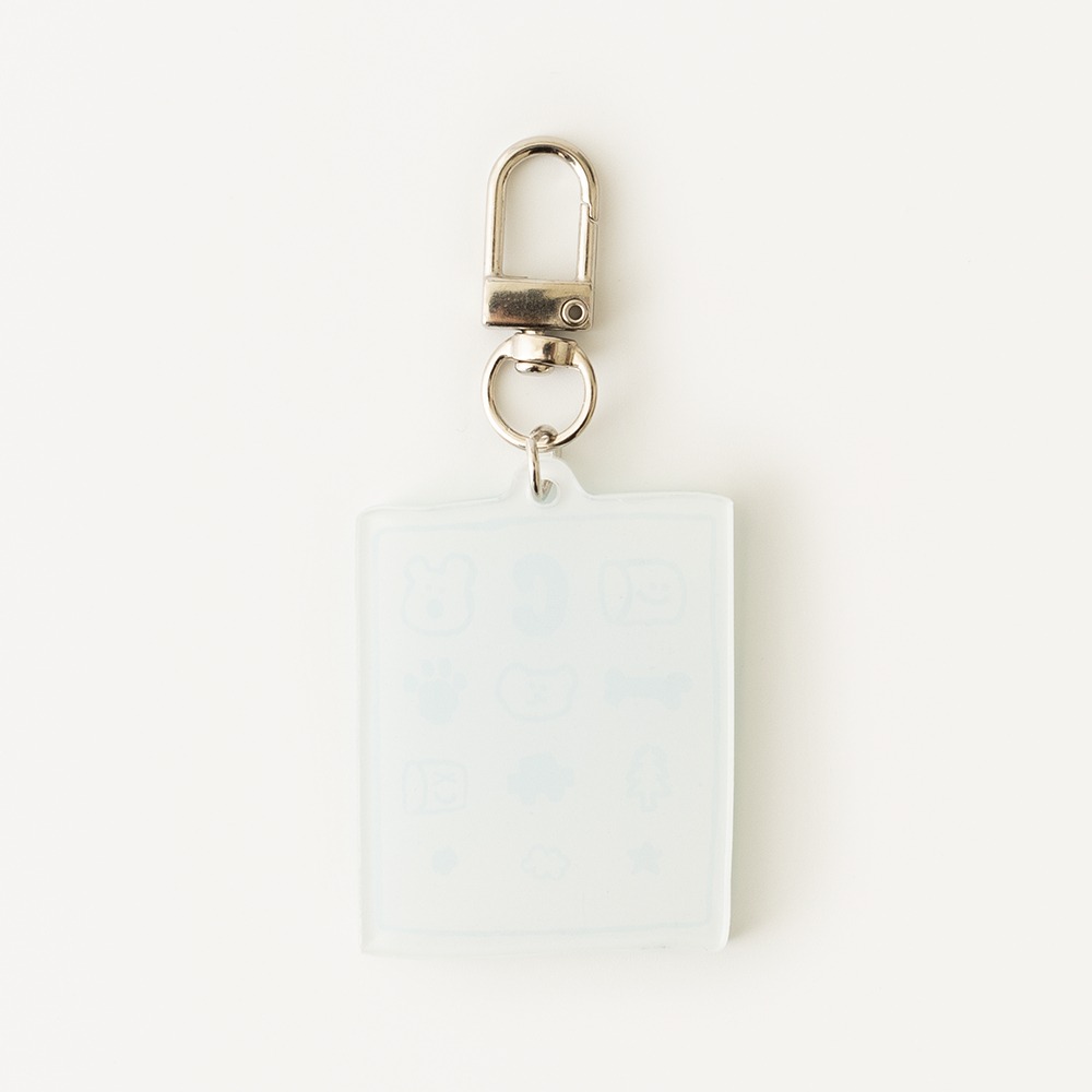 ʜᴀʀᴜᴅᴀɪʟʏ🌙 預購｜Dinotaeng Quokka 短尾袋鼠醫療造型鑰匙圈 方形吊飾 掛飾 裝飾-細節圖4