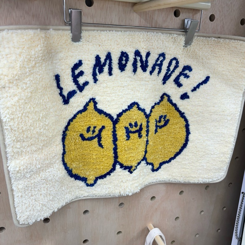 ʜᴀʀᴜᴅᴀɪʟʏ🌙 預購｜second morning 三顆檸檬地墊 腳踏墊-細節圖2