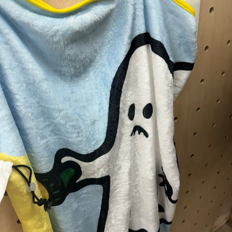 ʜᴀʀᴜᴅᴀɪʟʏ🌙 預購｜韓國文創 Percentage 小幽靈 三個膽小鬼毛毯-細節圖2