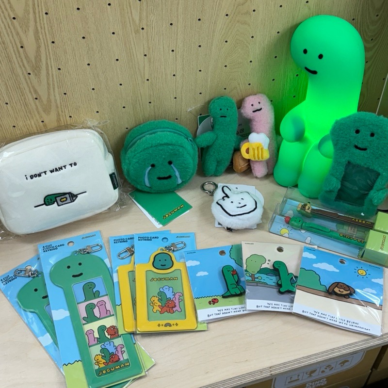 ʜᴀʀᴜᴅᴀɪʟʏ🌙預購｜Joguman Studio 小恐龍 快閃店 貼紙包 收納包 原子筆-細節圖4