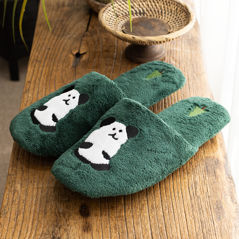 ʜᴀʀᴜᴅᴀɪʟʏ🌙  預購｜韓國文創 DINOTAENG Slippers 室內拖鞋 毛絨拖鞋 冬天室內拖-細節圖4