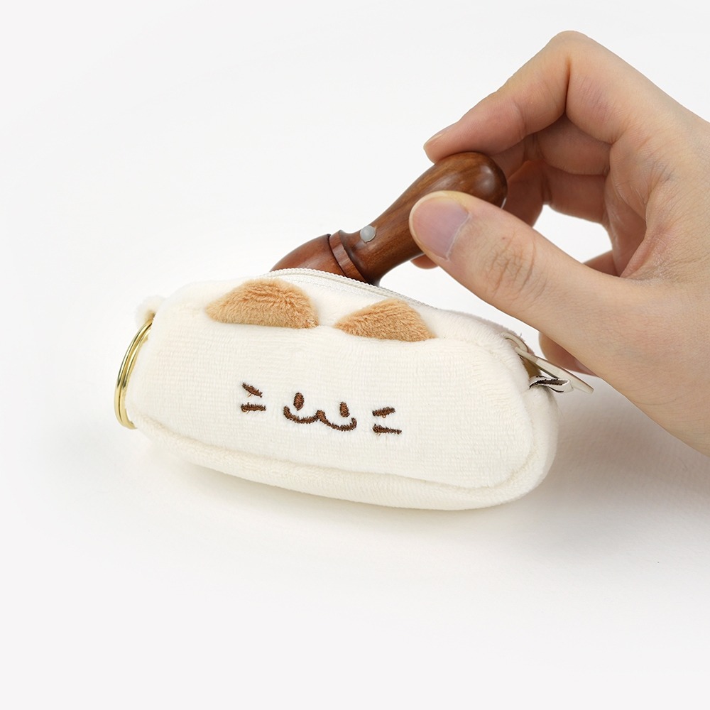 ʜᴀʀᴜᴅᴀɪʟʏ🌙 預購｜PINKFOOT 喵喵印章包 貓貓印章盒 姓名印章小物收納包-細節圖2