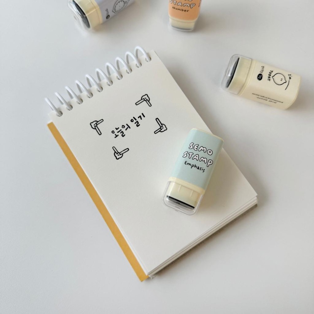 ʜᴀʀᴜᴅᴀɪʟʏ🌙  預購｜Second morning 檸檬系列手帳印章 裝飾印章-細節圖6