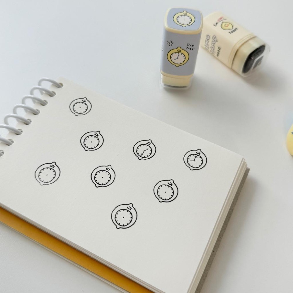 ʜᴀʀᴜᴅᴀɪʟʏ🌙  預購｜Second morning 檸檬系列手帳印章 裝飾印章-細節圖9