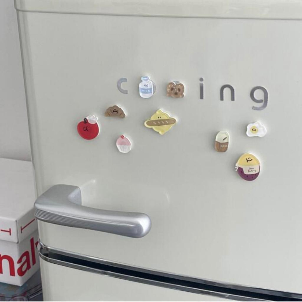 ʜᴀʀᴜᴅᴀɪʟʏ🌙 部分有貨｜SECOND MORNING X OMB 蔚藍五月磁鐵組 冰箱磁鐵組-細節圖2