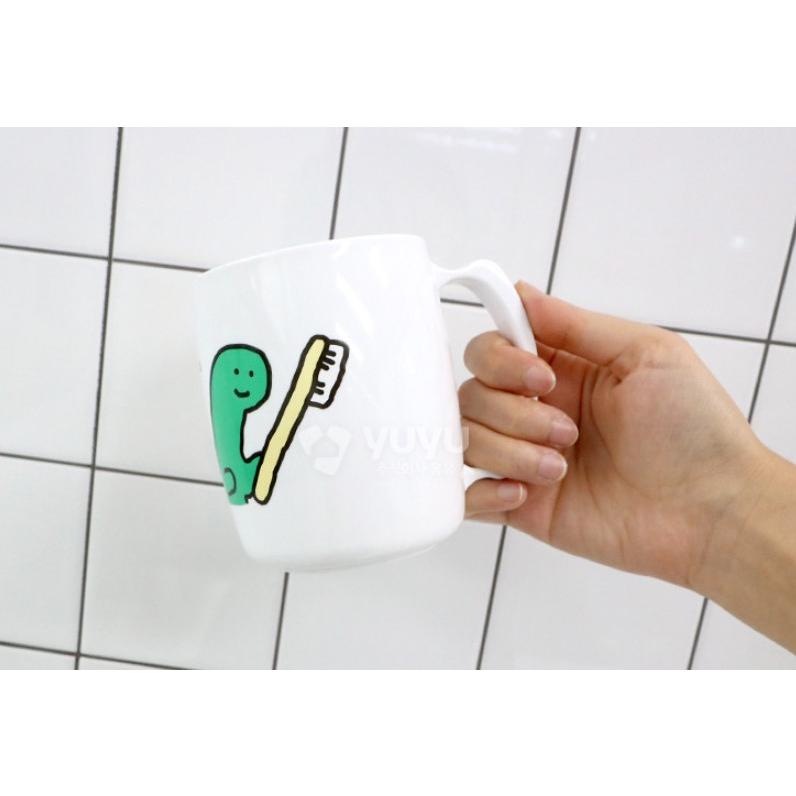 ʜᴀʀᴜᴅᴀɪʟʏ🌙  部分有貨｜JOGUMAN STUDIO 小脘龍系列室內拖 拖鞋 牙刷架 衛浴用品架 臉盆 牙刷杯-細節圖5