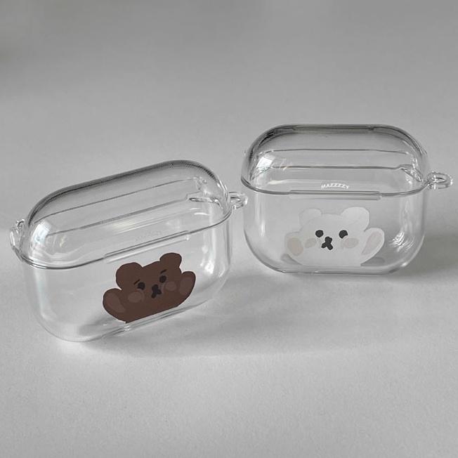 ʜᴀʀᴜᴅᴀɪʟʏ🌙 預購｜MAZZZZY 透明硬殼耳機殼 AirPods 3代 pro case-細節圖4