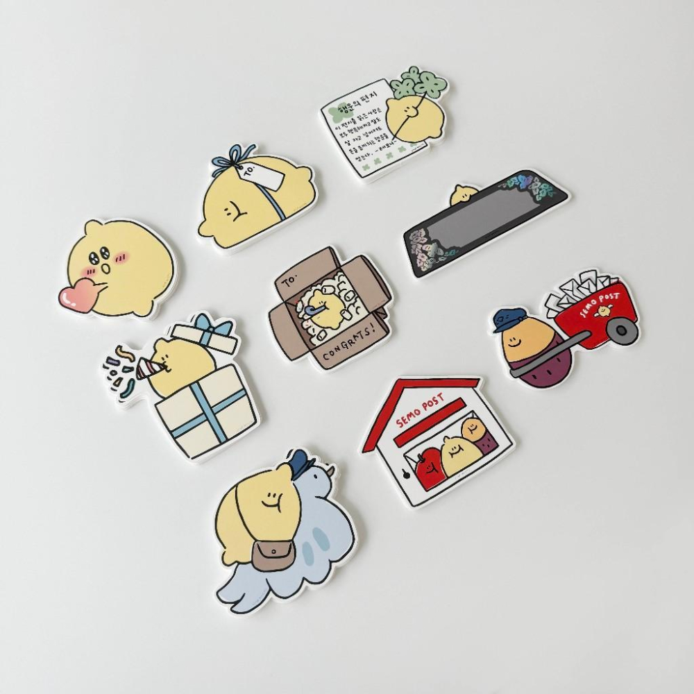 ʜᴀʀᴜᴅᴀɪʟʏ🌙  預購｜Second morning 檸檬 地瓜系列手寫小卡 信封組 生日賀卡 留言小卡 多款-細節圖7