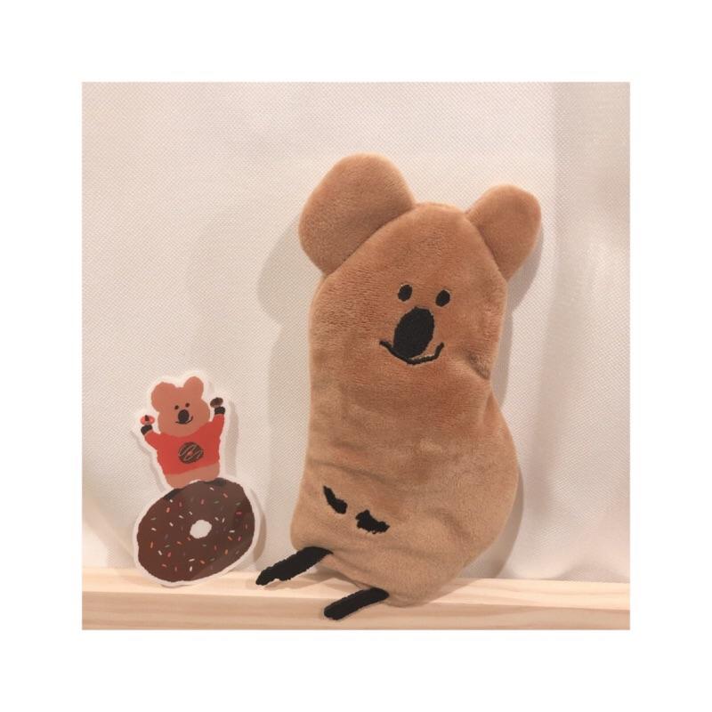 ʜᴀʀᴜᴅᴀɪʟʏ🌙 預購｜Dinotaeng happy Quokka筆袋 鉛筆盒-細節圖2