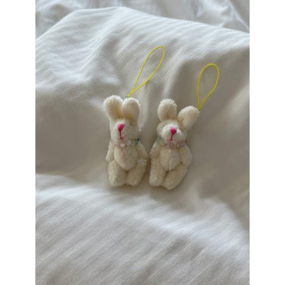 ʜᴀʀᴜᴅᴀɪʟʏ🌙 部分有貨｜sweet bunny 兔兔吊飾 鑰匙圈 seventeen woozi 淨漢 勝寬-細節圖5