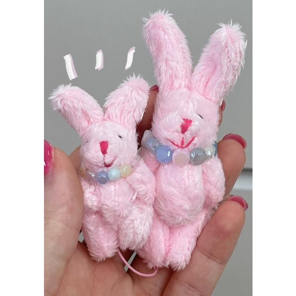 ʜᴀʀᴜᴅᴀɪʟʏ🌙 部分有貨｜sweet bunny 兔兔吊飾 鑰匙圈 seventeen woozi 淨漢 勝寬-細節圖6