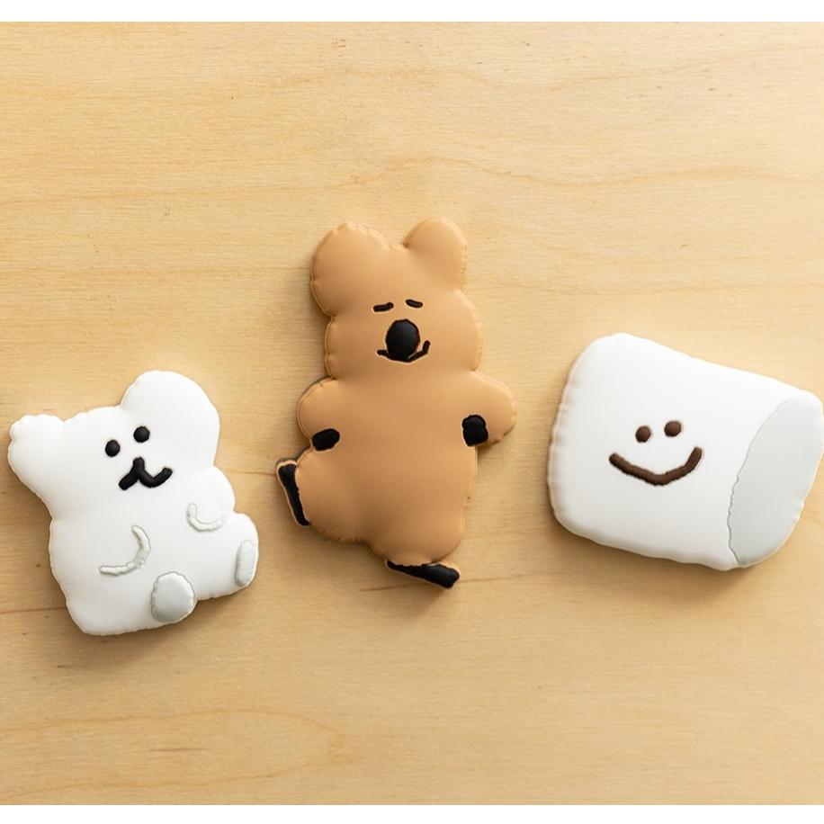 ʜᴀʀᴜᴅᴀɪʟʏ🌙 預購｜Dinotaeng Quokka Bobo Marsh 造型車門防撞貼 矽膠車門貼 門擋貼-細節圖2