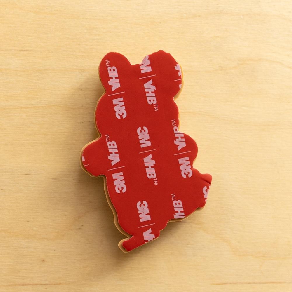 ʜᴀʀᴜᴅᴀɪʟʏ🌙 預購｜Dinotaeng Quokka Bobo Marsh 造型車門防撞貼 矽膠車門貼 門擋貼-細節圖6