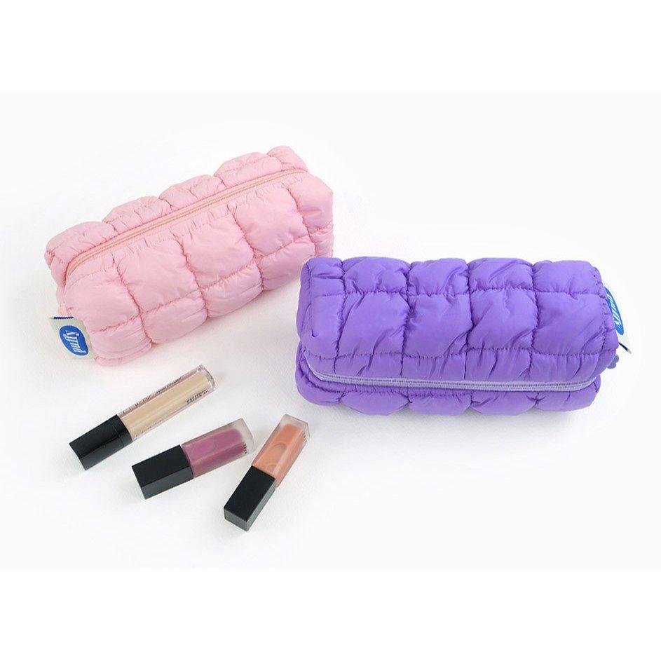 ʜᴀʀᴜᴅᴀɪʟʏ🌙 預購｜韓國文創  PINKFOOT 雲朵衍縫收納包 鉛筆袋 化妝包 萬用收納-細節圖6