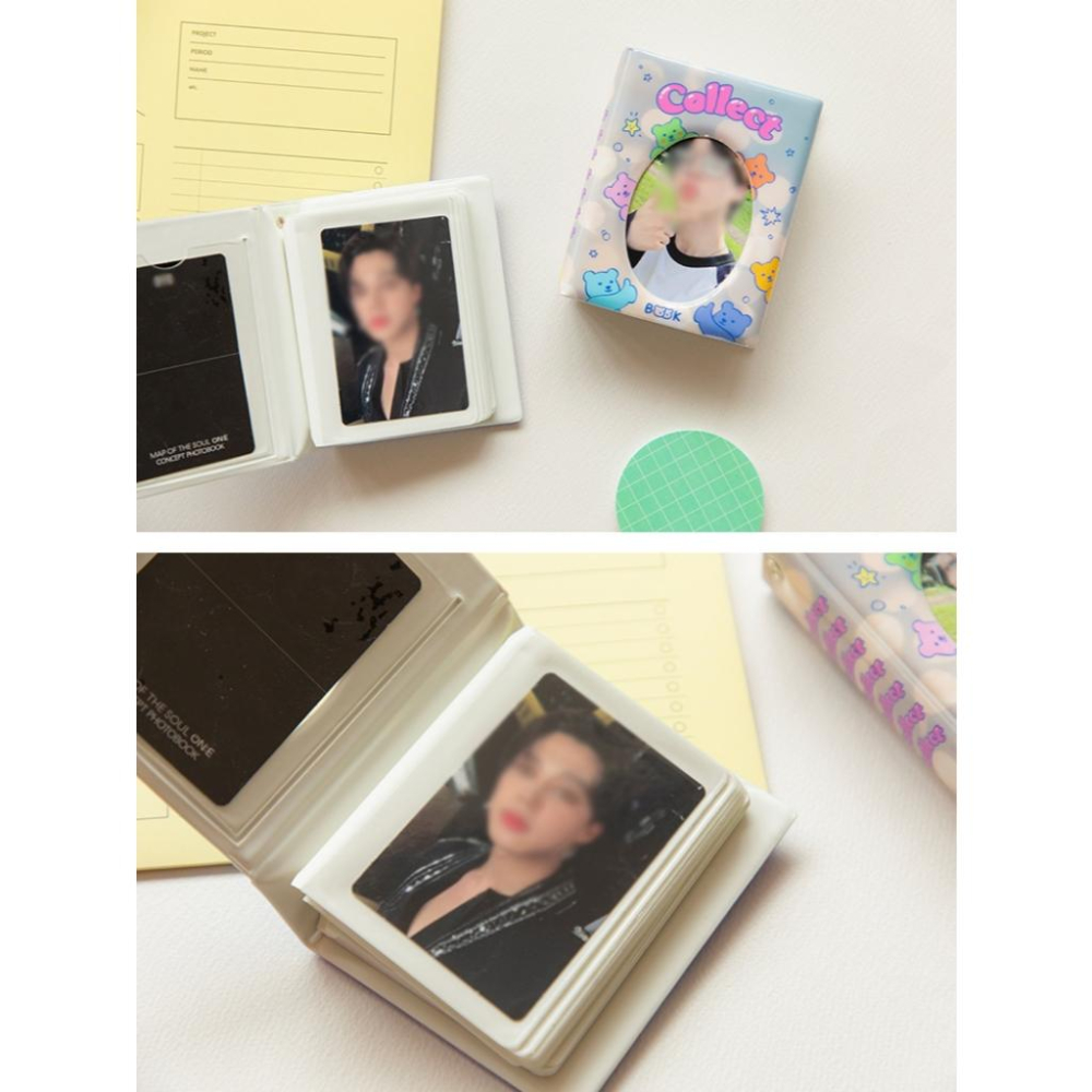 ʜᴀʀᴜᴅᴀɪʟʏ🌙 預購｜Dailylike jelly bear 美式可愛復古撞色相本 收藏冊相簿 收集收納本 追星-細節圖6