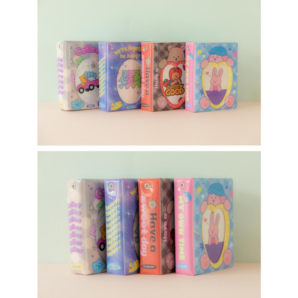 ʜᴀʀᴜᴅᴀɪʟʏ🌙 預購｜Dailylike jelly bear 美式可愛復古撞色相本 收藏冊相簿 收集收納本 追星-細節圖9