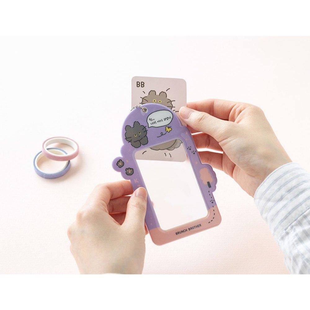 ʜᴀʀᴜᴅᴀɪʟʏ🌙 預購｜romane BrunchBrother 可愛動物日常插畫收藏冊 照片卡片夾 人生四格相簿-細節圖9