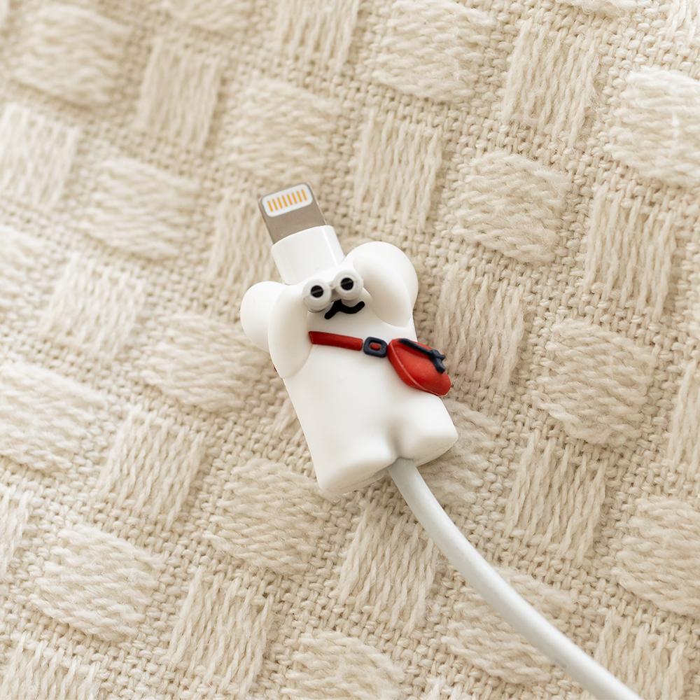 ʜᴀʀᴜᴅᴀɪʟʏ🌙 預購｜Dinotaeng BOBO in the Woods系列充電線保護套 短尾袋鼠保護充電線-細節圖8