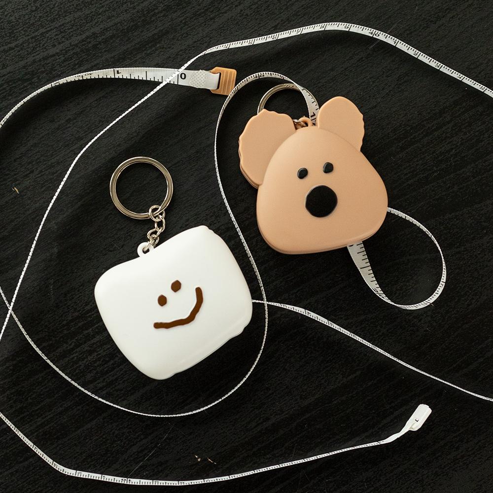 ʜᴀʀᴜᴅᴀɪʟʏ🌙 部分有貨｜Dinotaeng 短尾袋鼠捲尺 Quokka & MARSH Tape Measure-細節圖4