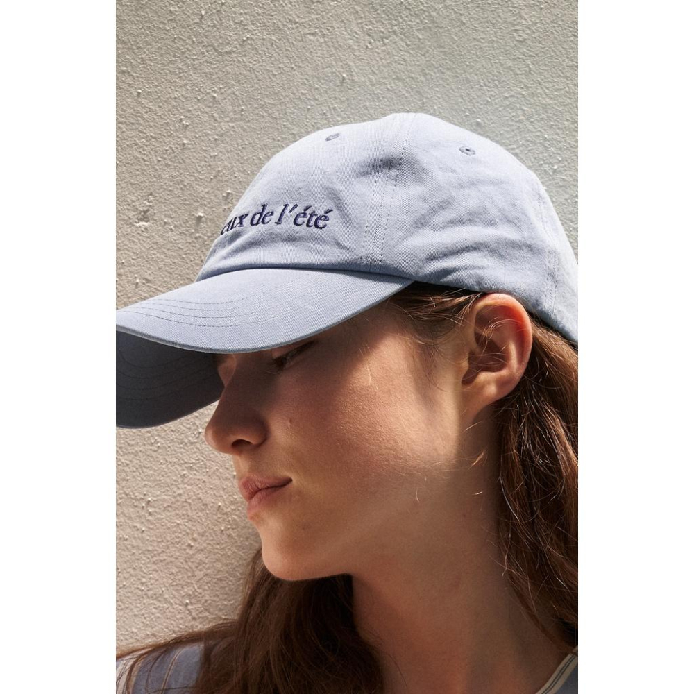 ʜᴀʀᴜᴅᴀɪʟʏ🌙  預購｜hotel827 刺繡字樣 夏日色系棒球帽 老帽 鴨舌帽-細節圖2