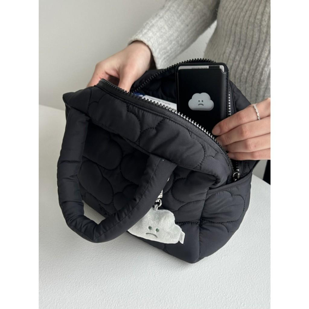 ʜᴀʀᴜᴅᴀɪʟʏ🌙 預購｜skyfolio CLOUD QUILTING BAG 雲朵絎縫手提包 輕柔手提袋 托特-細節圖8