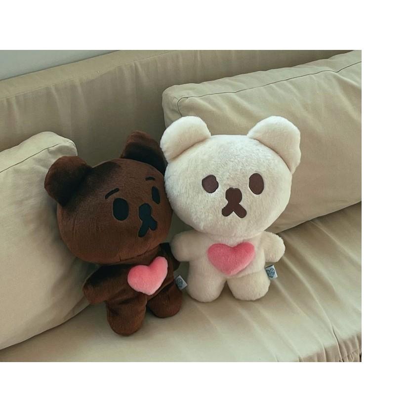 ʜᴀʀᴜᴅᴀɪʟʏ🌙  預購｜MAZZZZY Muffin Brownie熊熊大玩偶 填充娃娃 共兩款-細節圖2