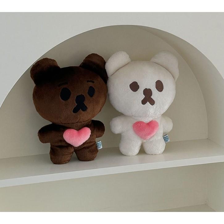 ʜᴀʀᴜᴅᴀɪʟʏ🌙  預購｜MAZZZZY Muffin Brownie熊熊大玩偶 填充娃娃 共兩款-細節圖4