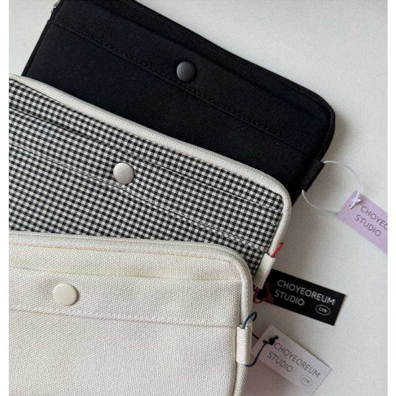 ʜᴀʀᴜᴅᴀɪʟʏ🌙 預購｜choyeoreum studio PLAIN PENCIL POUCH 簡約鉛筆袋 筆盒-細節圖7