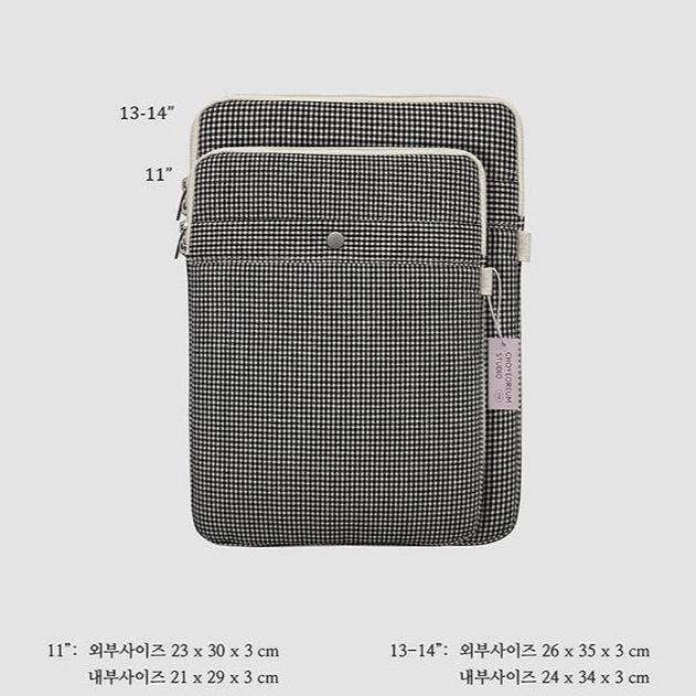 ʜᴀʀᴜᴅᴀɪʟʏ🌙 預購｜choyeoreum studio 簡約平板電腦包 IPAD收納袋 電腦袋-細節圖4
